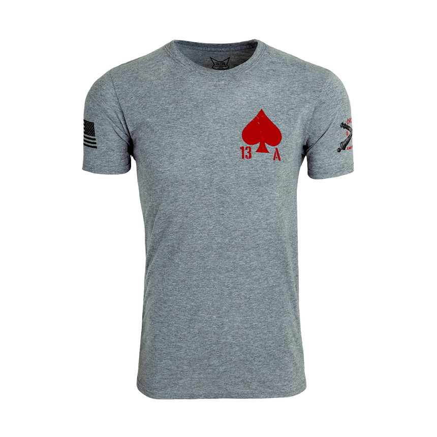 13A RED SPADE UNISEX T (K.O.B.)